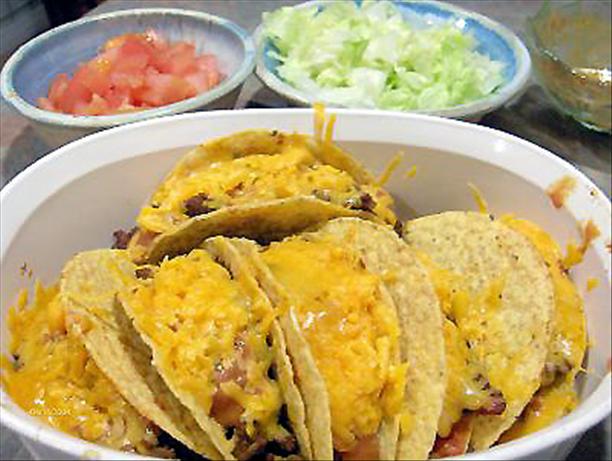 Bacon Cheeseburger Tacos. Photo by Derf