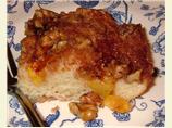 Fresh Peach and Nut Cake or Cobbler