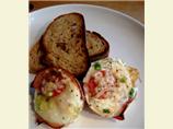 Ham and Egg Pies. Photo by ElleFirebrand