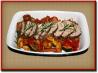 Pork Tenderloin on a Vegetable Bed