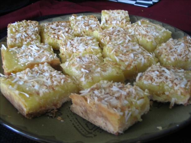 Coconut - Lime Squares. Photo by spatchcock