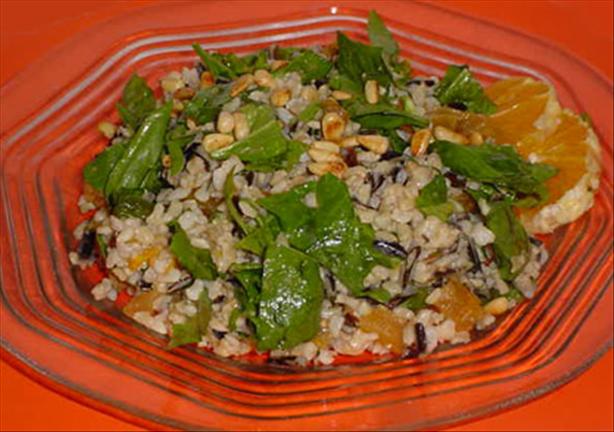 Orange Apricot Rice Salad. Photo by justcallmetoni