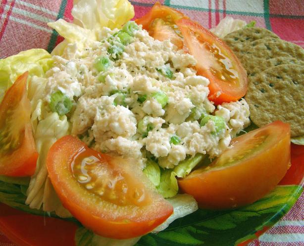 Creamy Cheesy Crab Salad. Photo by Derf