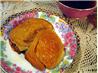 Orange Crescent Swirls