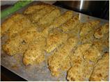Oven-baked Parmesan Chicken Strips. Photo by Bec