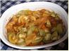 Green Tomato Sweet Potato Bake. Recipe by Bobtail