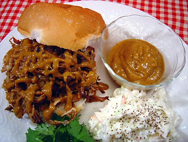 Carolina Mustard BBQ and Basting Sauce. Photo by Sue Lau