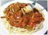 Home Economics Class Pasta and Beef Strips. Recipe by * Pamela *