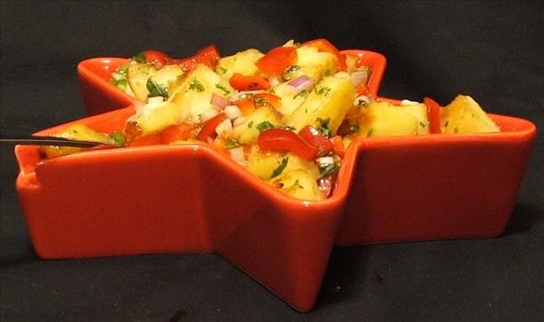 Spicy Grilled Pineapple Salsa With Ginger and Jalapenos. Photo by Fairy Nuff
