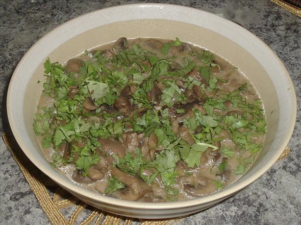Stroganoff Style Mushrooms. Photo by Bergy