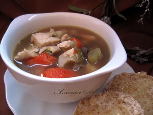 Cream of Chicken Stew. Photo by Annacia