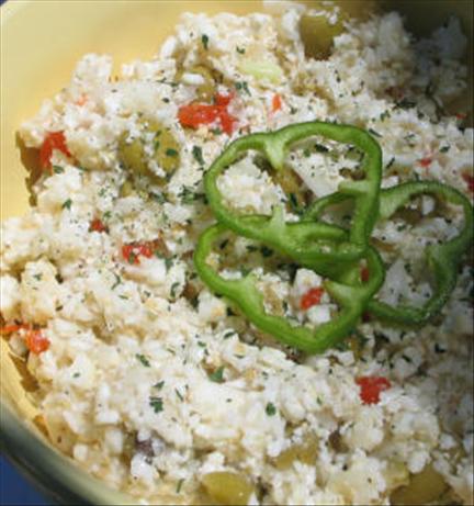 Cauliflower & Green Olive Salad. Photo by Susie D