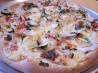 Zucchini and Fresh Tomato Pizza With Fontina