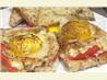 Baked Eggs With Feta and Tomatoes. Recipe by Missy Wombat