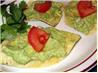 Avocado Tortilla Chip Rounds