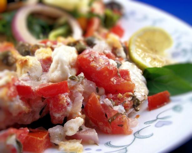 Mediterranean Style Orange Roughy. Photo by PaulaG