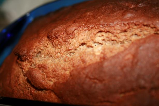 Fat Free (Almost!) Banana Bread. Photo by EyesForASkinnyFuture