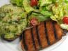 Grilled Ham Steak With Southwestern Rub
