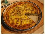 Spinach, Roquefort and Walnut Quiche