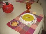 Chilled Curried Yellow Squash Soup. Photo by Sydney Mike