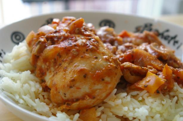 Slow Cooker Chicken Cacciatore. Photo by Redsie