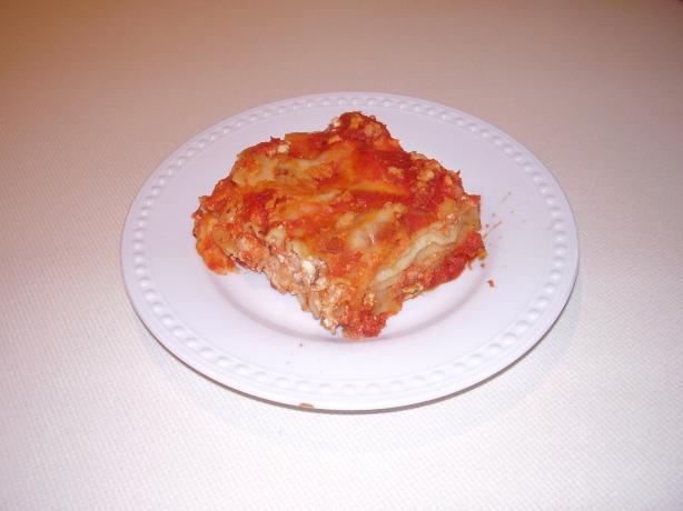 Easy Tofu Lasagna. Photo by MomwithSchnauzer