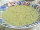 Chilled Minted Zucchini Soup