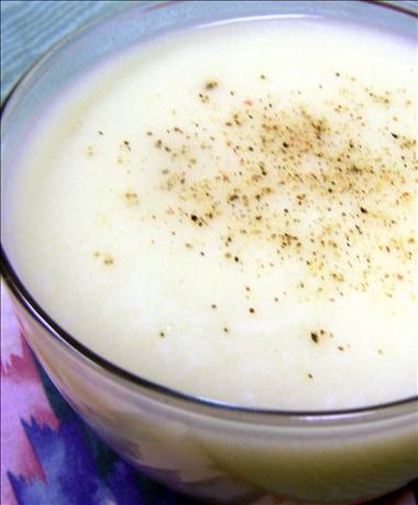 Chilled Cream of Celery Soup. Photo by PaulaG