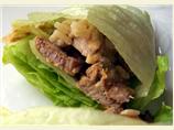 Vietnamese Pork and Scallion Lettuce Wraps