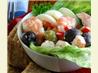 Shrimp/prawns and Olives Salad.. Recipe by AuntWoofieWoof
