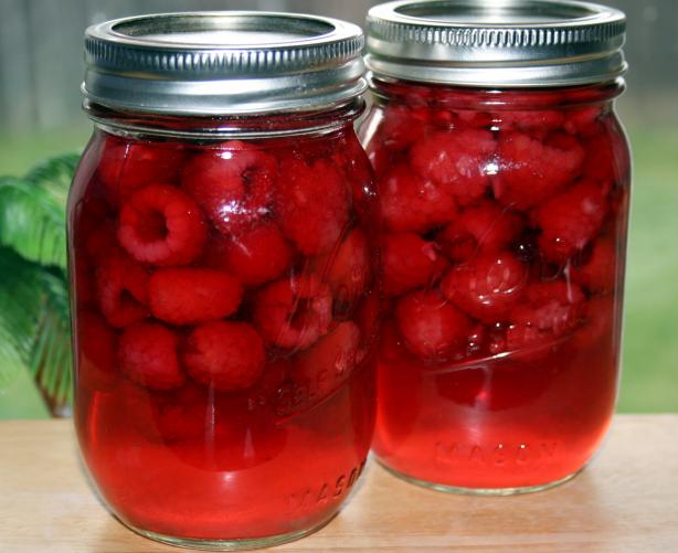 Canned Raspberries. Photo by **Tinkerbell**