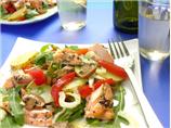 Roasted Salmon Salad