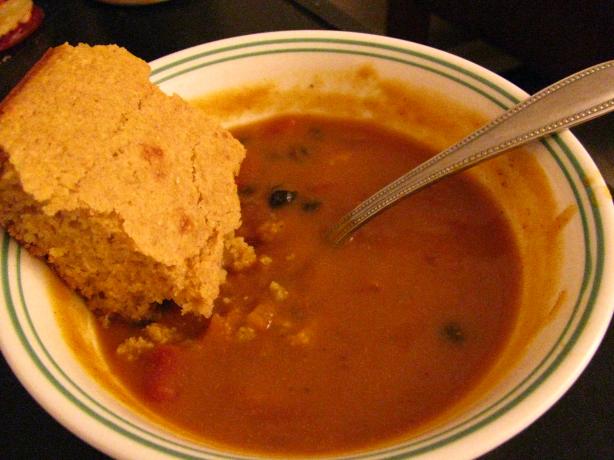 Pumpkin and Black Bean Soup. Photo by Michelle from Central Time