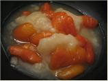 Pretty Much Fat Free Peach Dumplings
