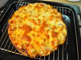 Three Cheese Bbq Chicken Pizza