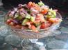 Persian Tomato and Cucumber Salad (Salad Shiraz)