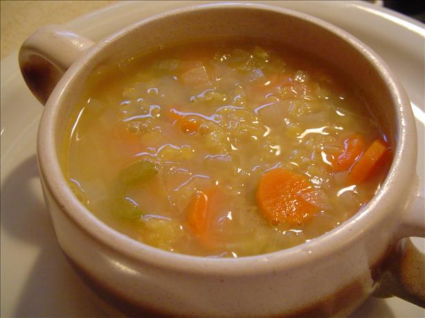 Lentil Soup. Photo by CountryLady