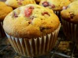 Banana Strawberry Muffins
