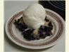 Blueberry Cobbler. Recipe by lilkittykt