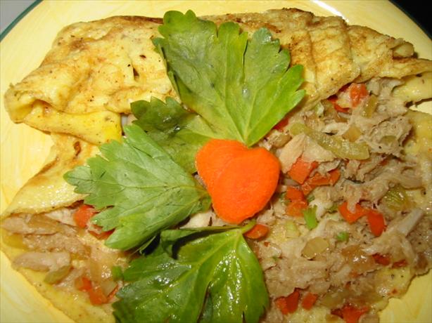 Crab Meat or Shrimp Omelette. Photo by WaterMelon