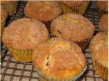 Easy Cinnamon Topped Raisin Bran Muffins