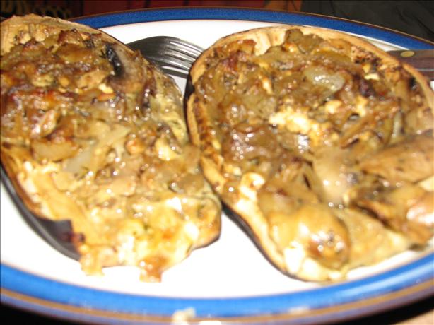 Stuffed (Aubergine) Eggplant. Photo by Luschka