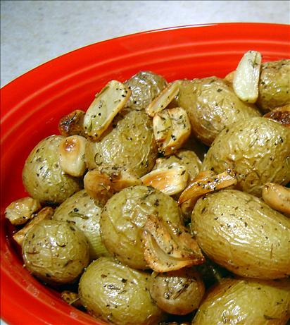 Garlic Potatoes. Photo by Sue Lau
