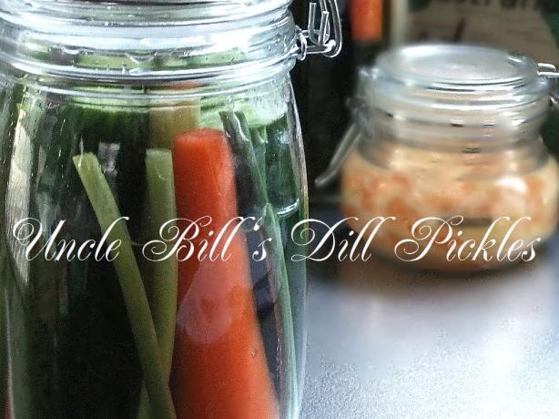 Uncle Bill's Dill Pickles. Photo by minmin-mika