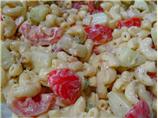 Cucumber Tomato Macaroni Salad