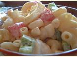 Cucumber Tomato Macaroni Salad. Photo by Jamie Lynne