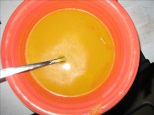Red Curry Carrot Soup. Photo by sunshinestarr
