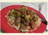 Spicy Linguine, Beef and Broccoli. Recipe by Jolene Green