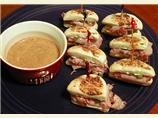 Ham-filled Biscuits With Honey-mustard Dipping Sauce