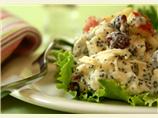 Chicken Salad  Sandwiches With Poppy Seed Dressing